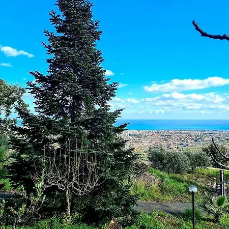 Etna Panoramic With Swimming Pool SantʼAlfio