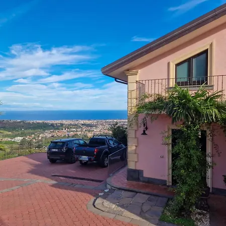 Etna Panoramic With Swimming Pool Villa Sant'Alfio